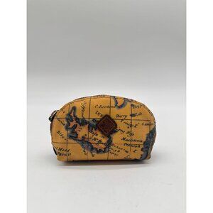 PATRICIA NASH Rosalie printed mini pouch - World map